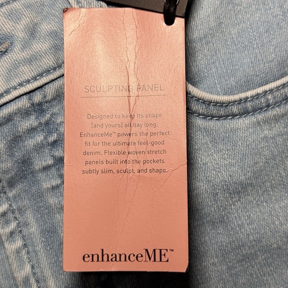 Jen7 By 7 For All Mankind Women 6  Cropped Skinny Wavy Hem Ankle Jeans NWT $99 - Picture 6 of 9